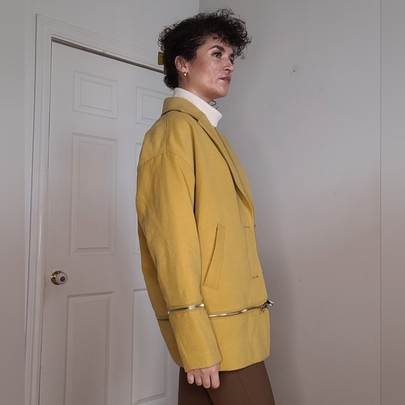 Yellow Women's Jacket - Picture 2 of 7